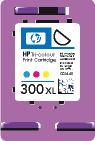 Cartridge HP 300XL (CC644EE) - barevná